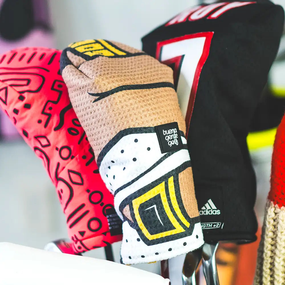 buena gente custom golf headcover upcycled