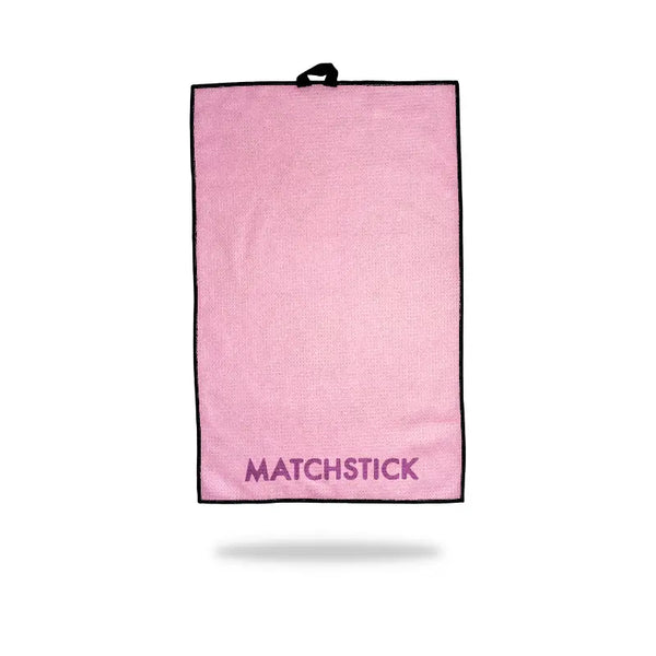 Pink Sugar Skull Golf Towel - Matchstick Golf