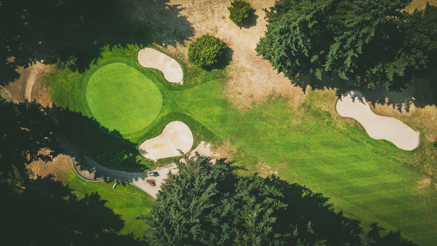 Glendoveer East No. 15 seen from above