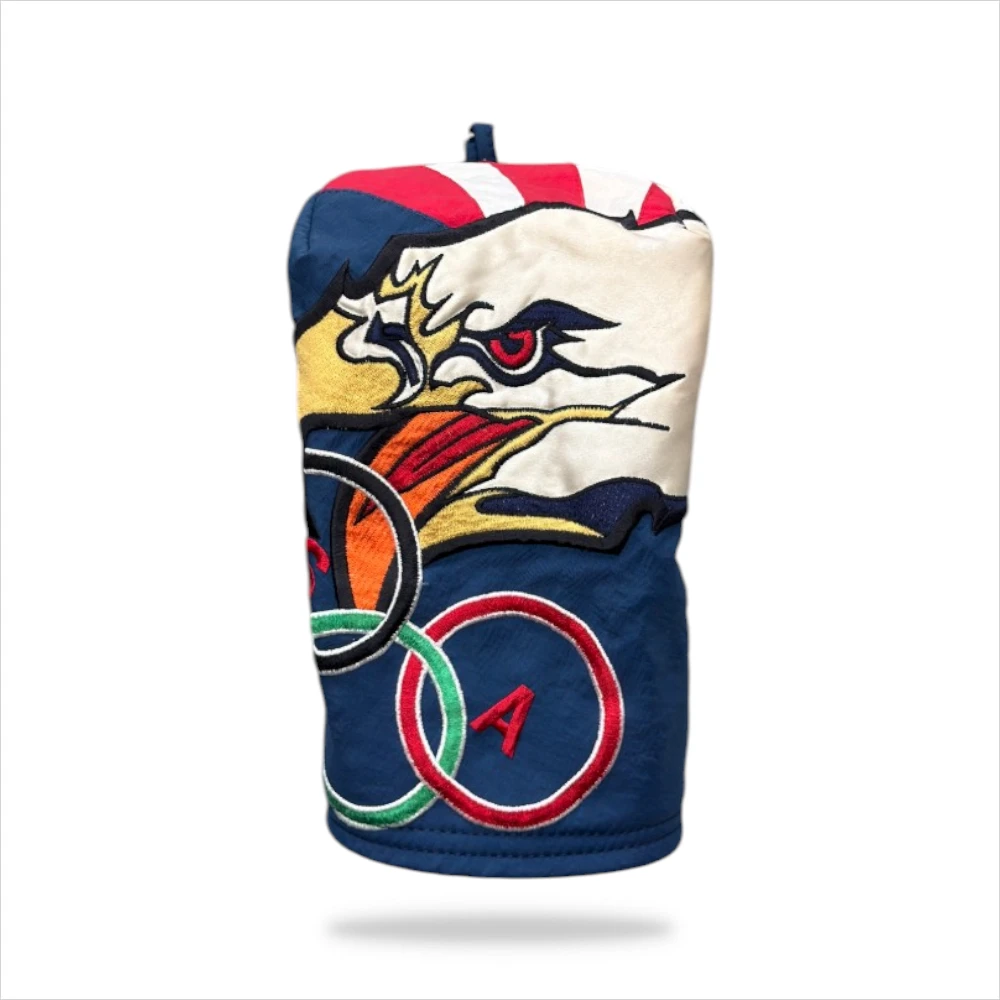 USA Starter Jacket "Eagle" Upcycled Headcover - Driver