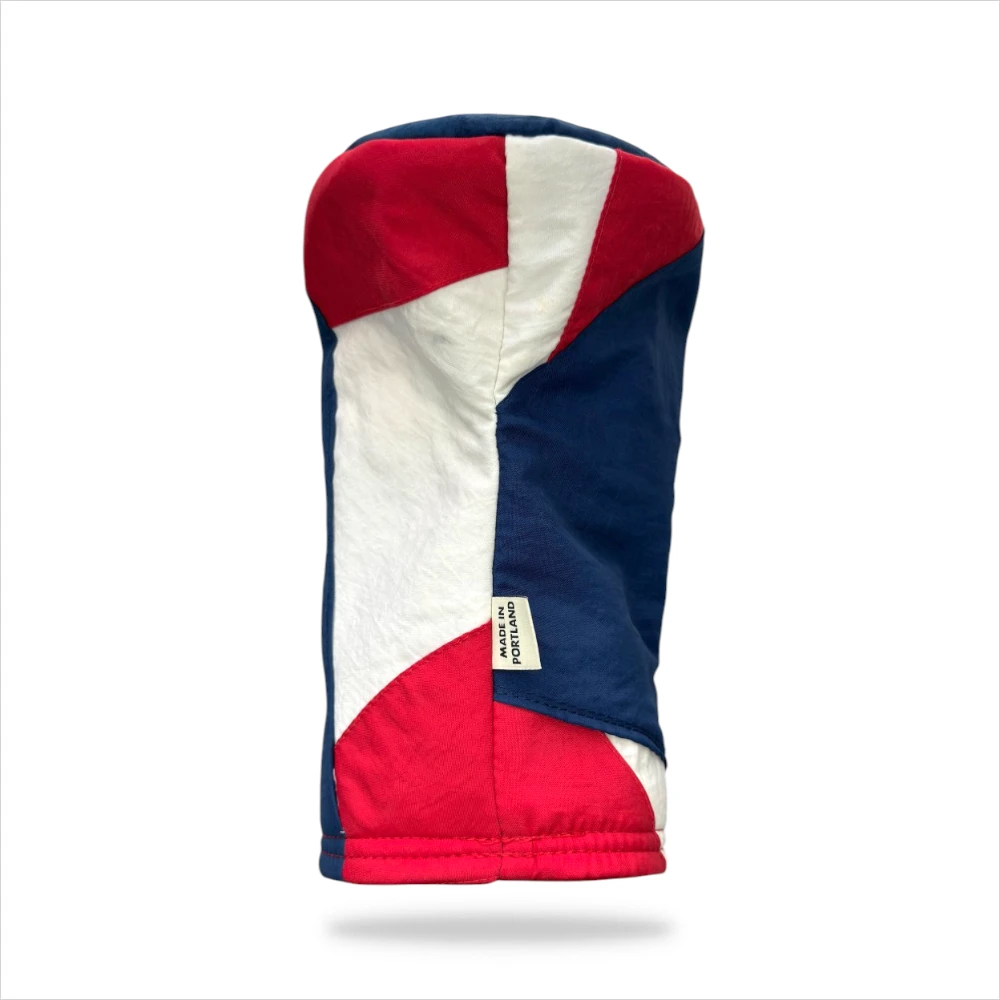 USA Starter Jacket "Olympics" Upcycled Headcover - Driver