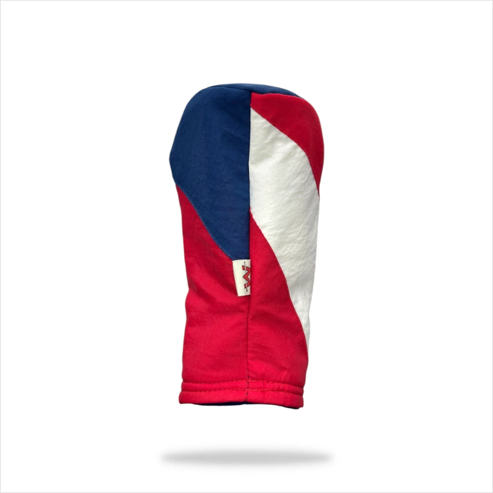 USA Olympic Starter Jacket Upcycled Headcover - Wood/Hybrid No. 1
