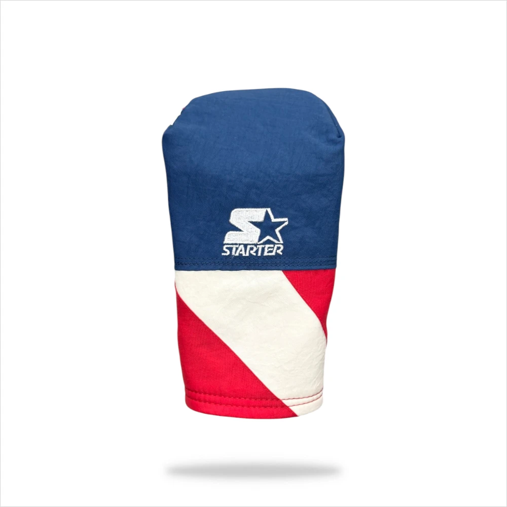 USA Olympic Starter Jacket Upcycled Headcover - Wood/Hybrid No. 2