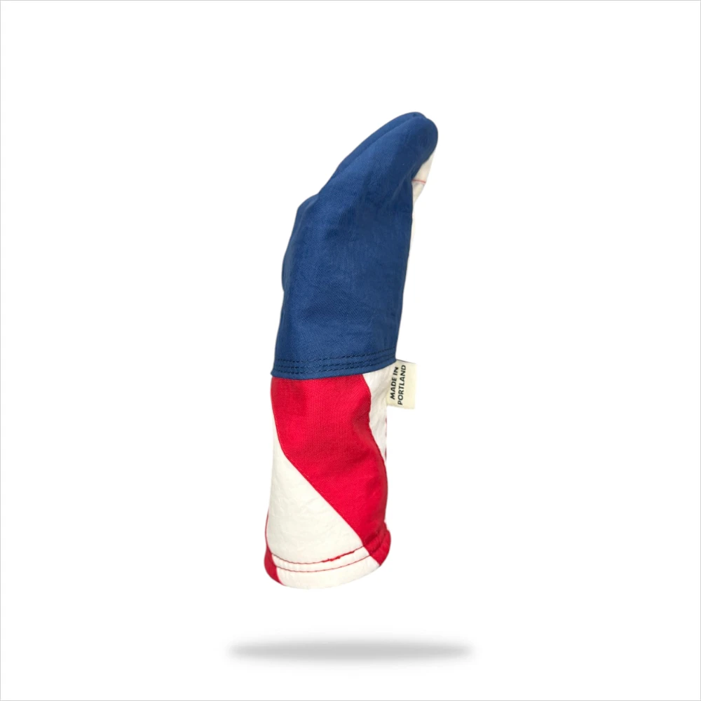 USA Olympic Starter Jacket Upcycled Headcover - Wood/Hybrid No. 2