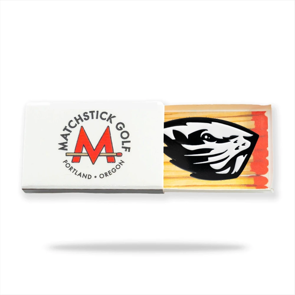 Oregon State Beaver - Black + White