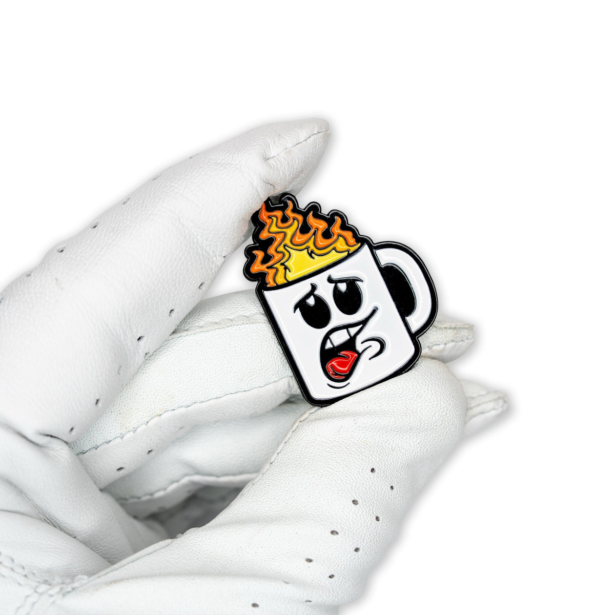 Flaming Coffee Mug