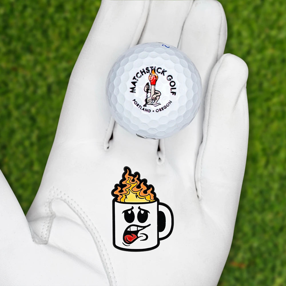 Flaming Coffee Mug