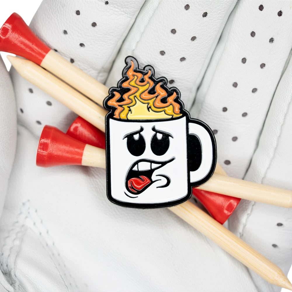 Flaming Coffee Mug