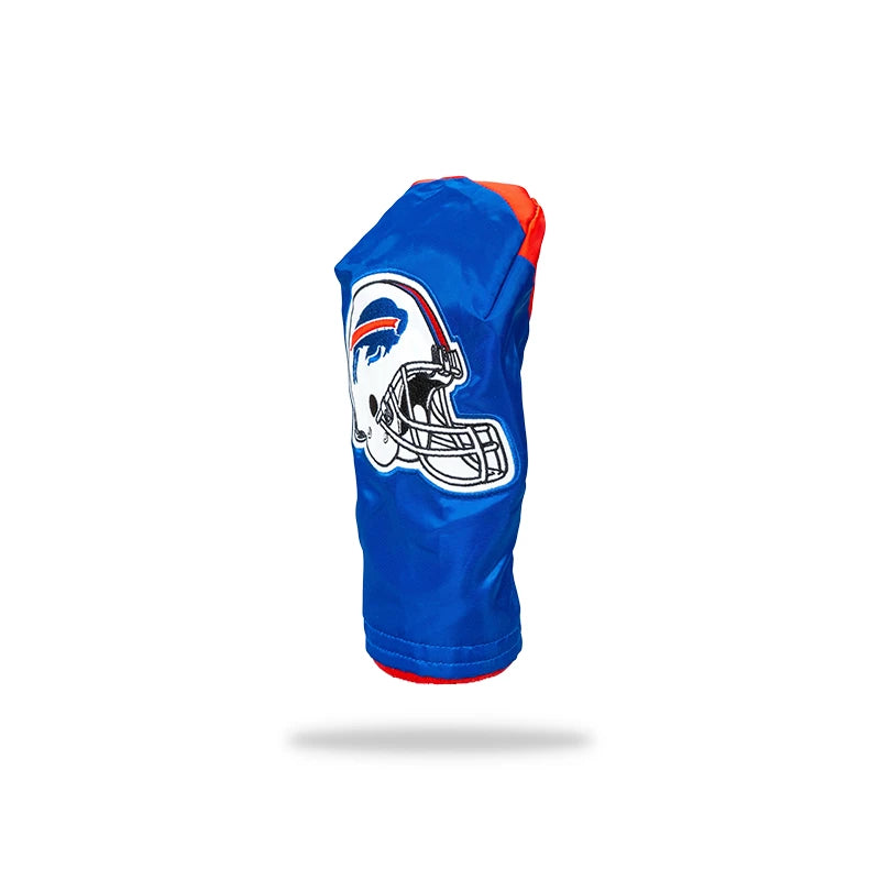 Buffalo Bills Football Golf Wood & Hybrid Headcover Upcycled side view 1