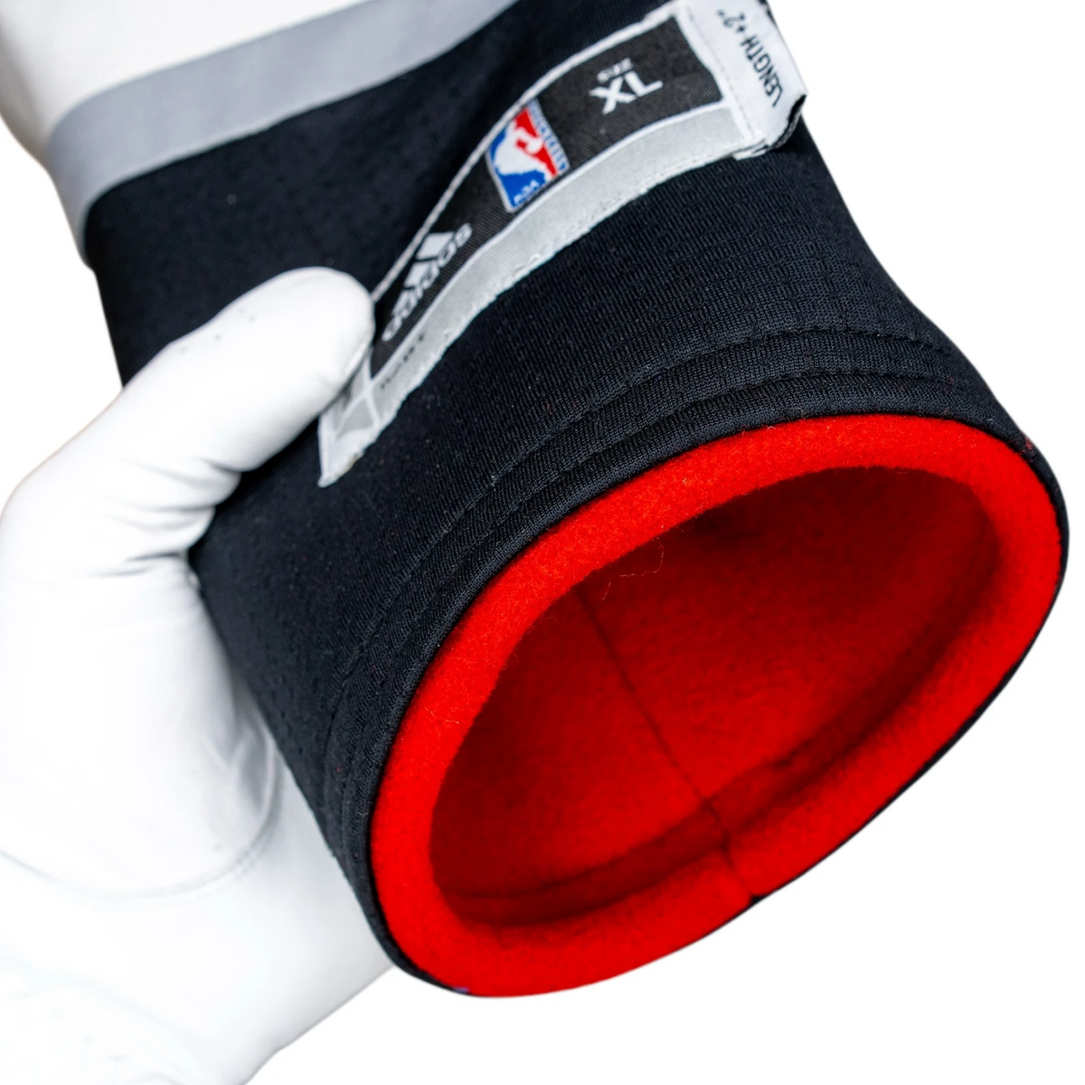 Portland Trail Blazers Basketball Golf Driver Headcover Jersey fleece inner lining close up detail