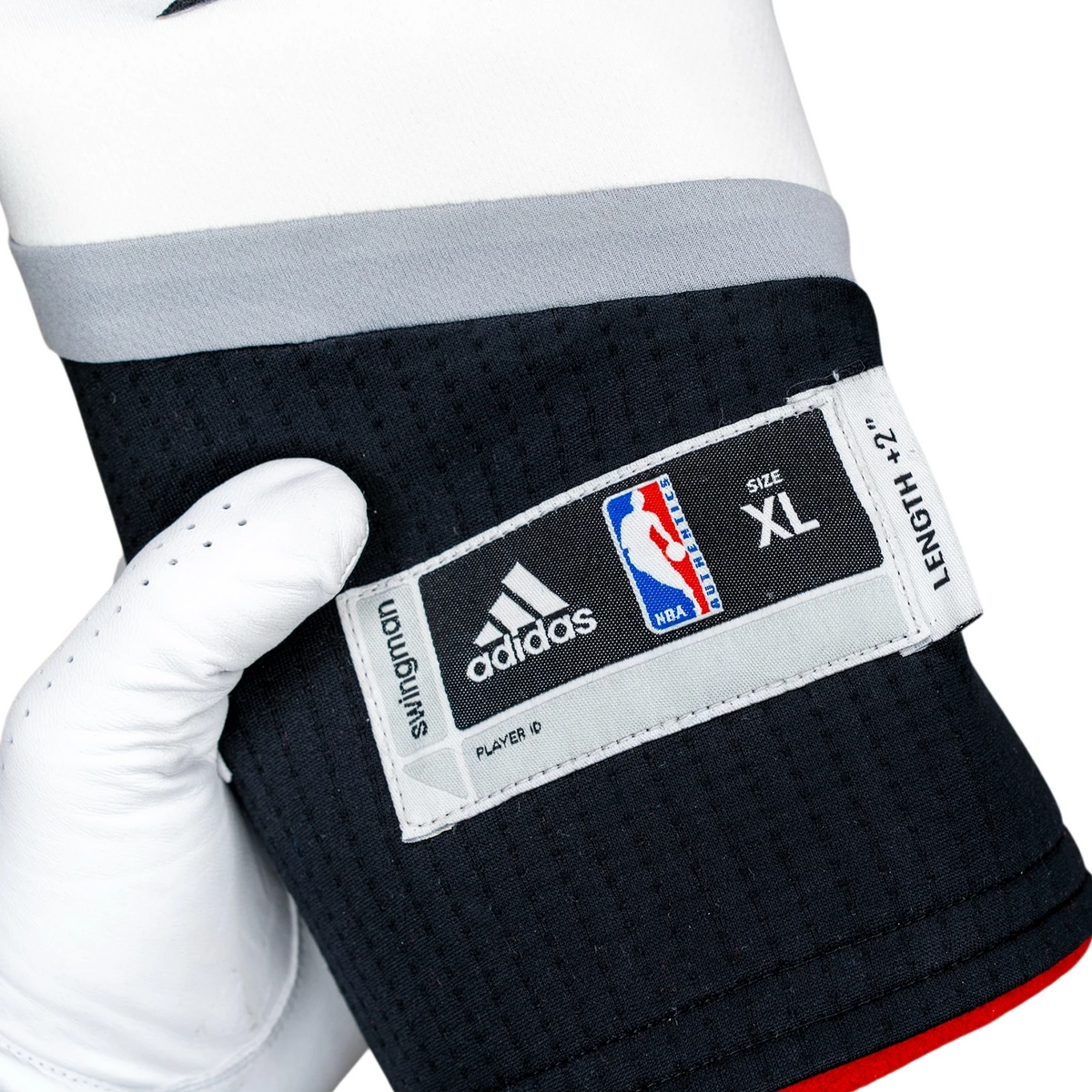 Portland Trail Blazers Basketball Golf Driver Headcover Jersey tag close up detail