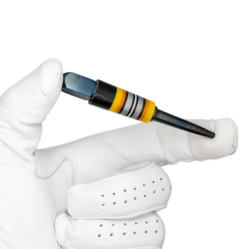Stanley Punch Golf Divot Tool - Shocker in golf glove