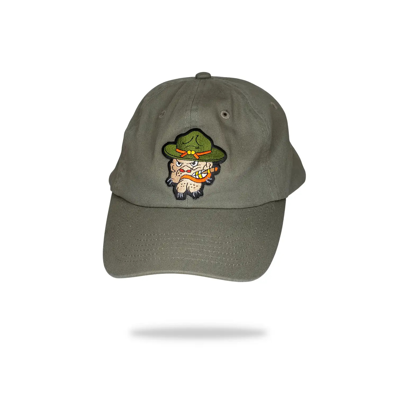 Drill Sergeant Dad Hat - Army Green main