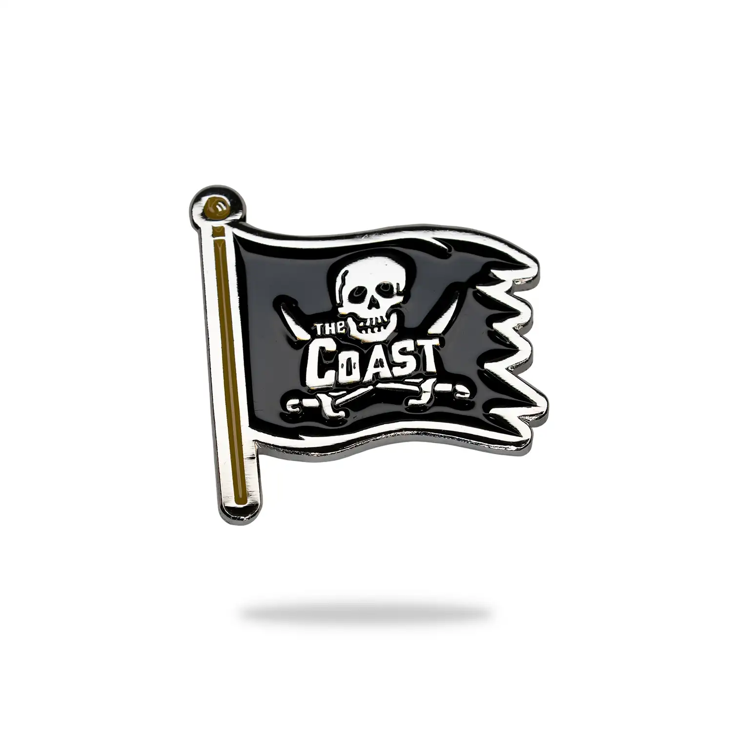 goonies pirate flag golf ball marker main product photo