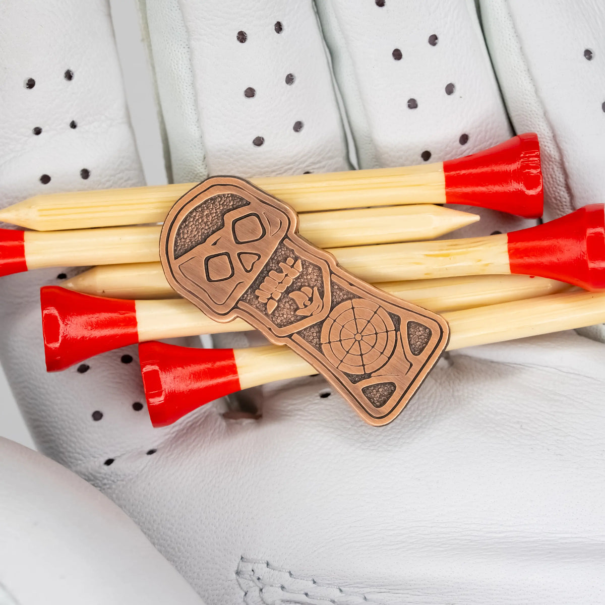 goonies skeleton key one eyed willy golf ball marker tees
