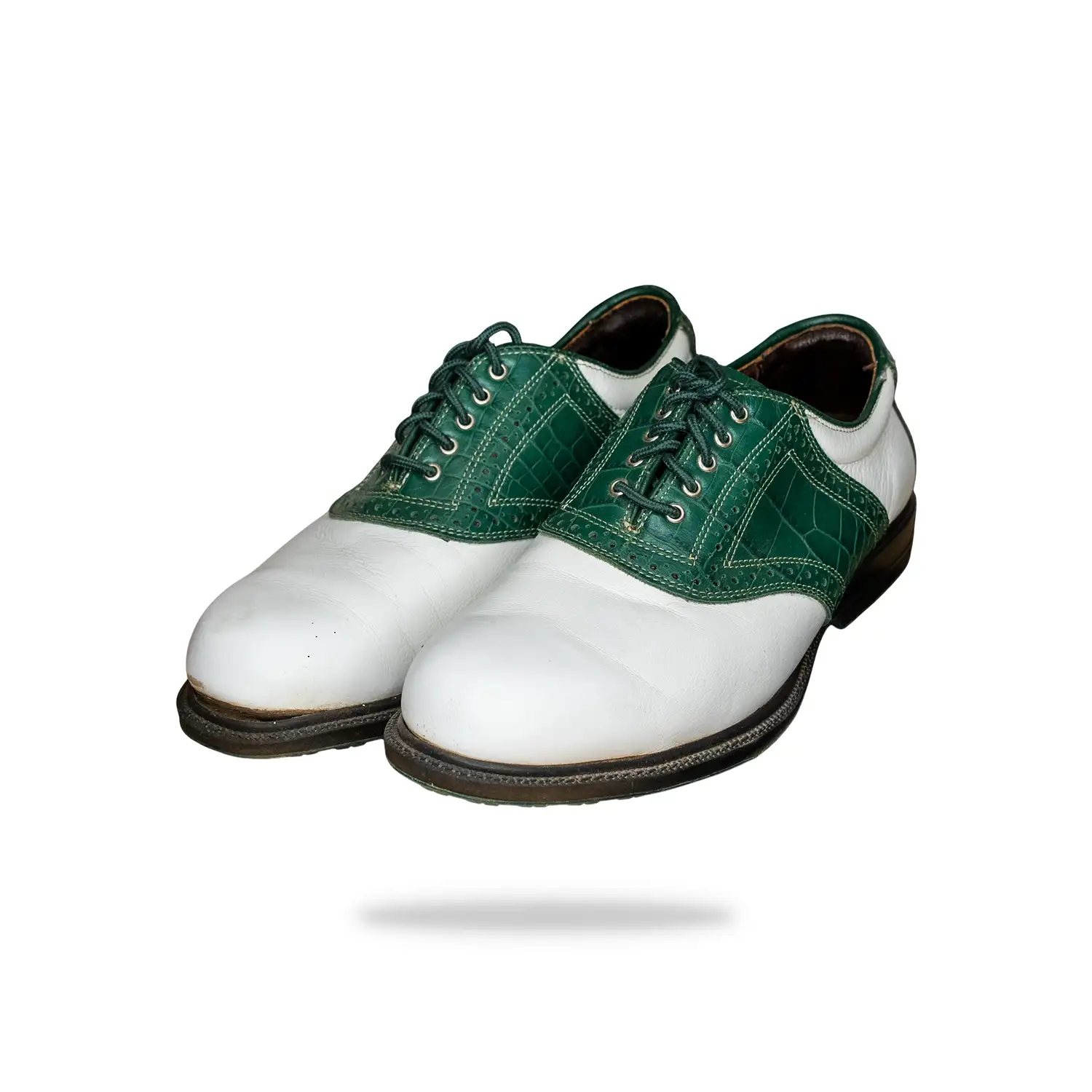 Vintage Jack Nicklaus Allen Edmonds Golf Shoes angle 1