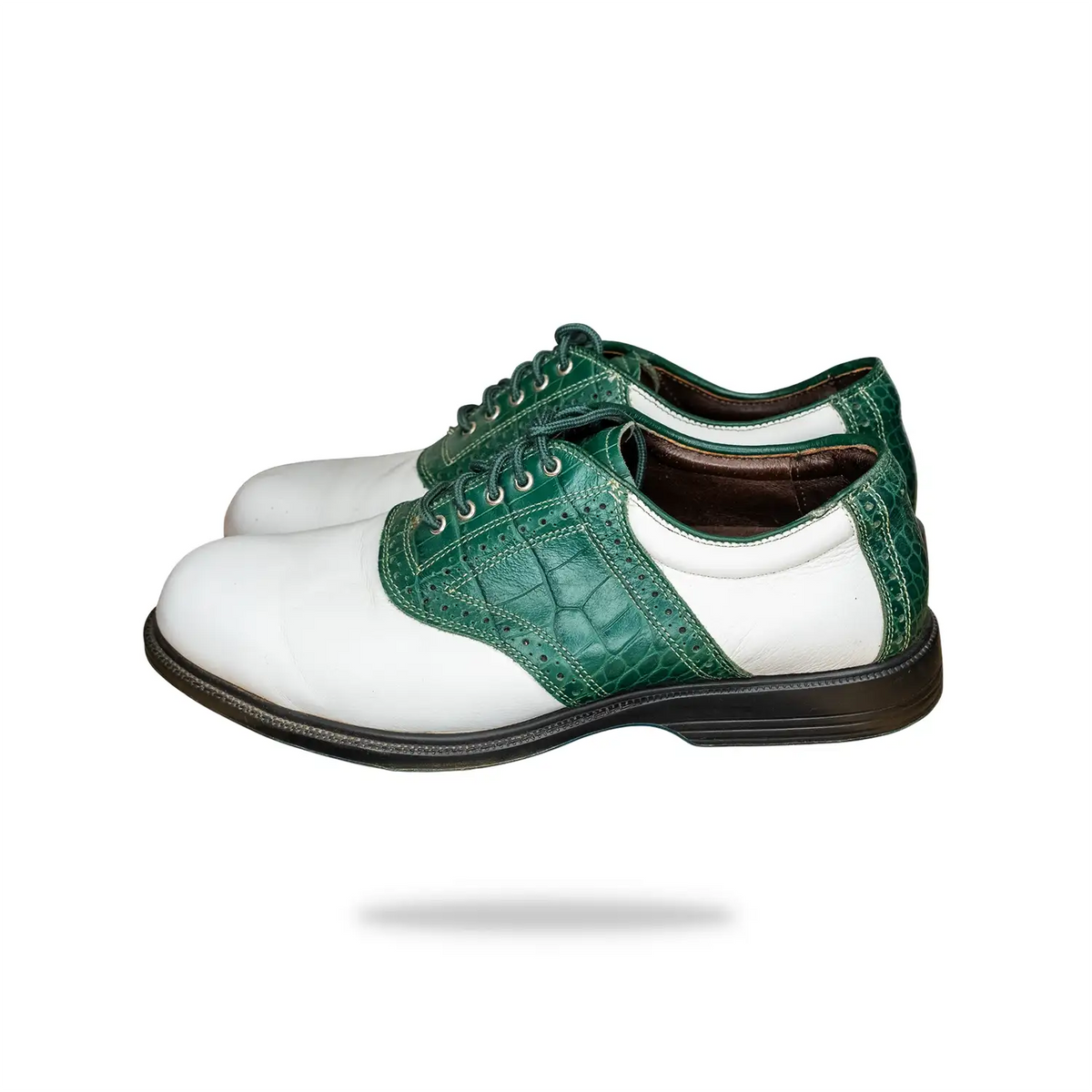 Vintage Jack Nicklaus Allen Edmonds Golf Shoes side
