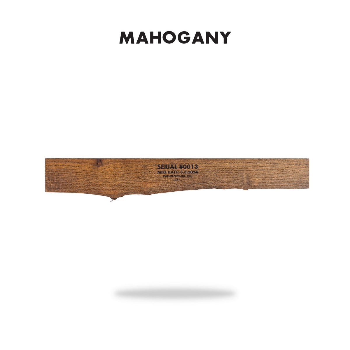 the ministick golf ball marker divot tool display mahogany back