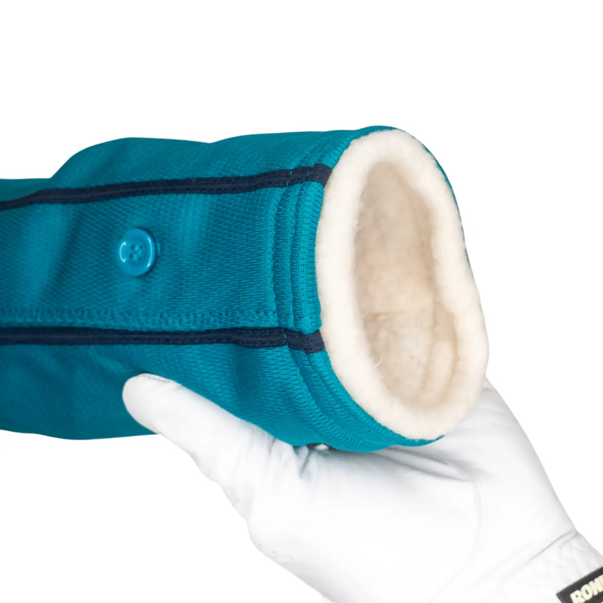 Seattle mariners mob baseball jersey golf headcover wood hybrid teal green blue sherpa fleece lining detail