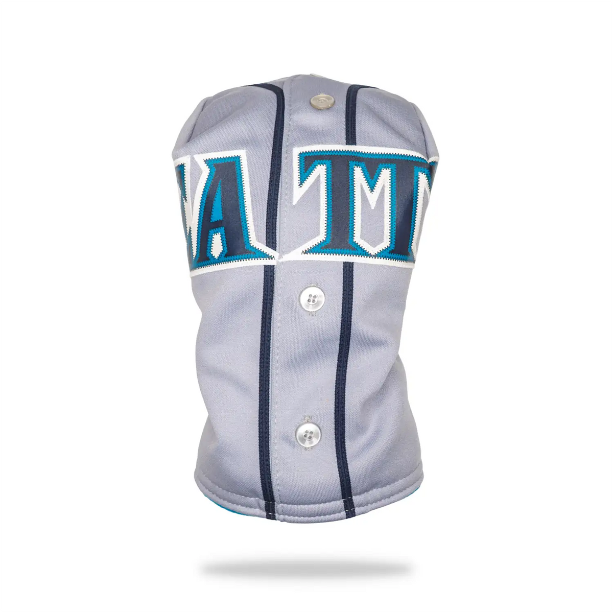 Seattle Mariners Baseball Driver Headcover mlb golf driver grey main