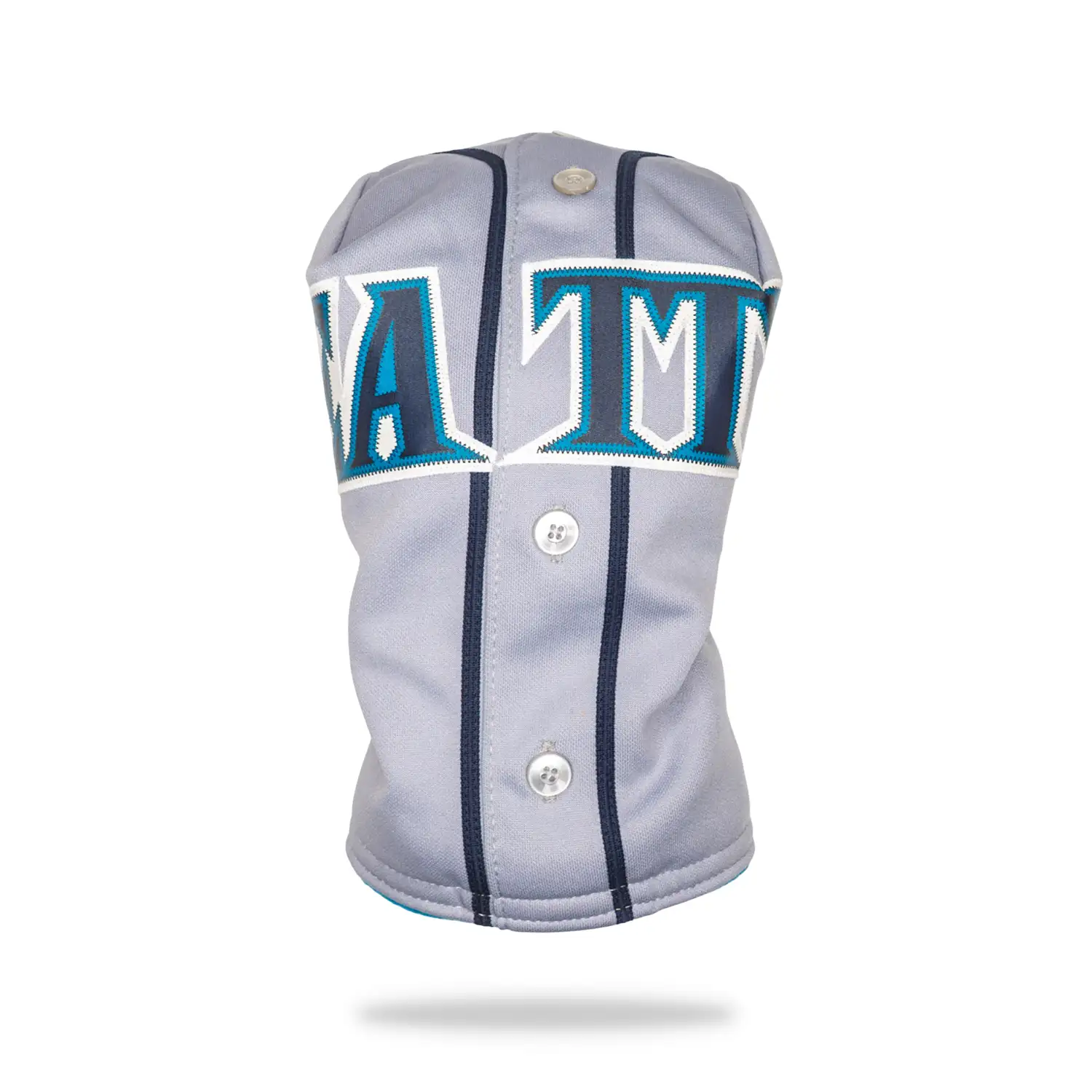 Seattle Mariners Baseball Driver Headcover mlb golf driver grey main