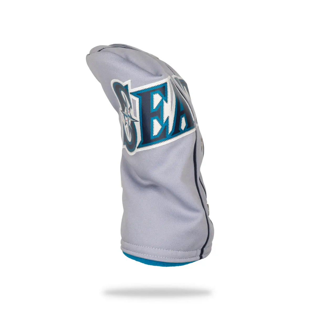 Seattle Mariners Baseball Driver Headcover mlb golf driver grey side 1
