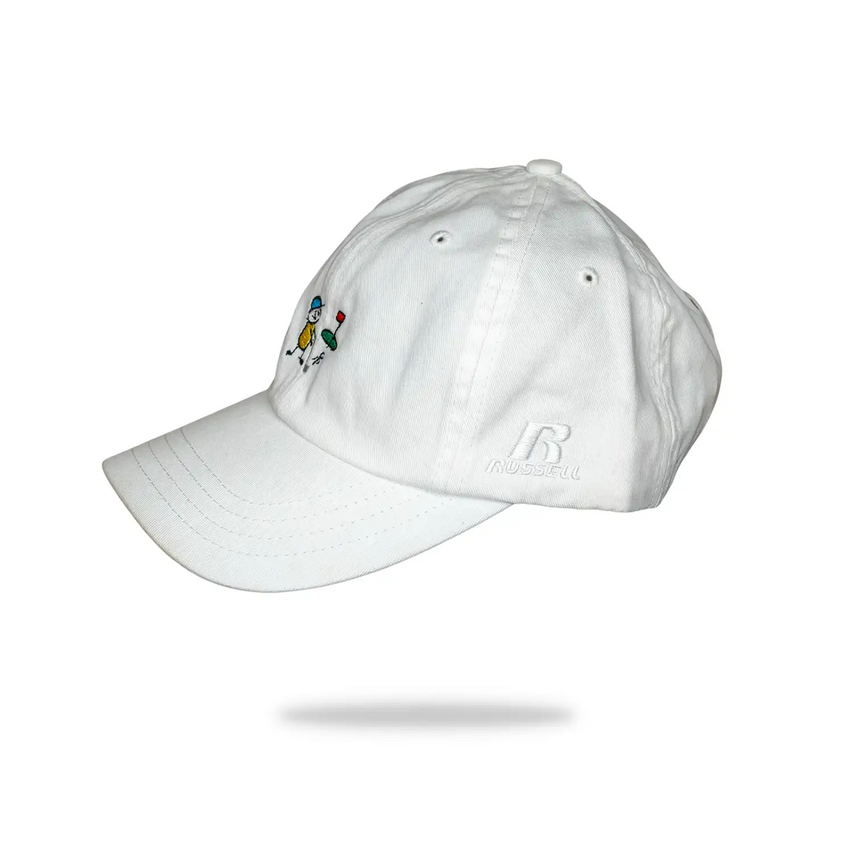 Vintage Stick Guy Golf Dad Hat angle 2