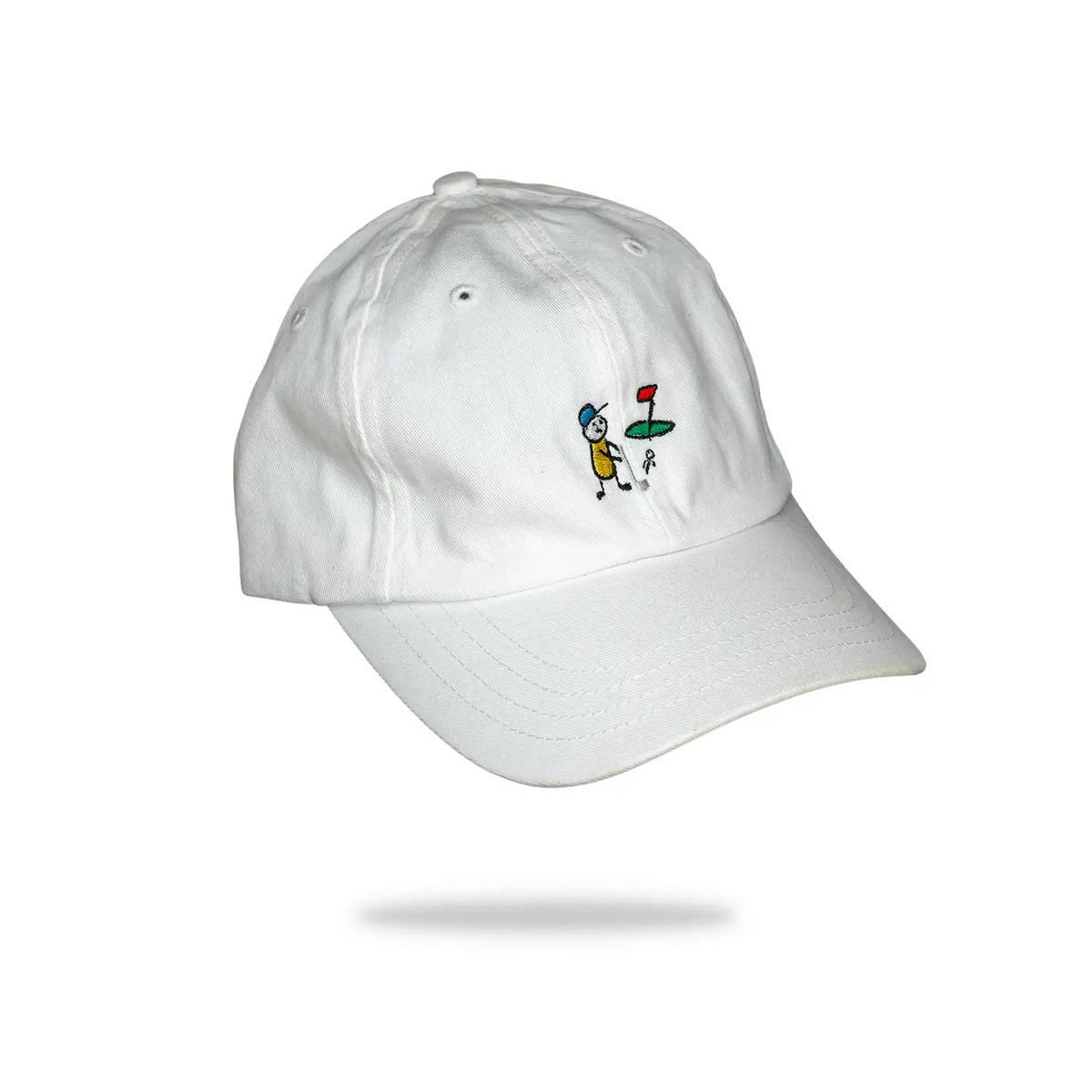 Vintage Stick Guy Golf Dad Hat angle 1