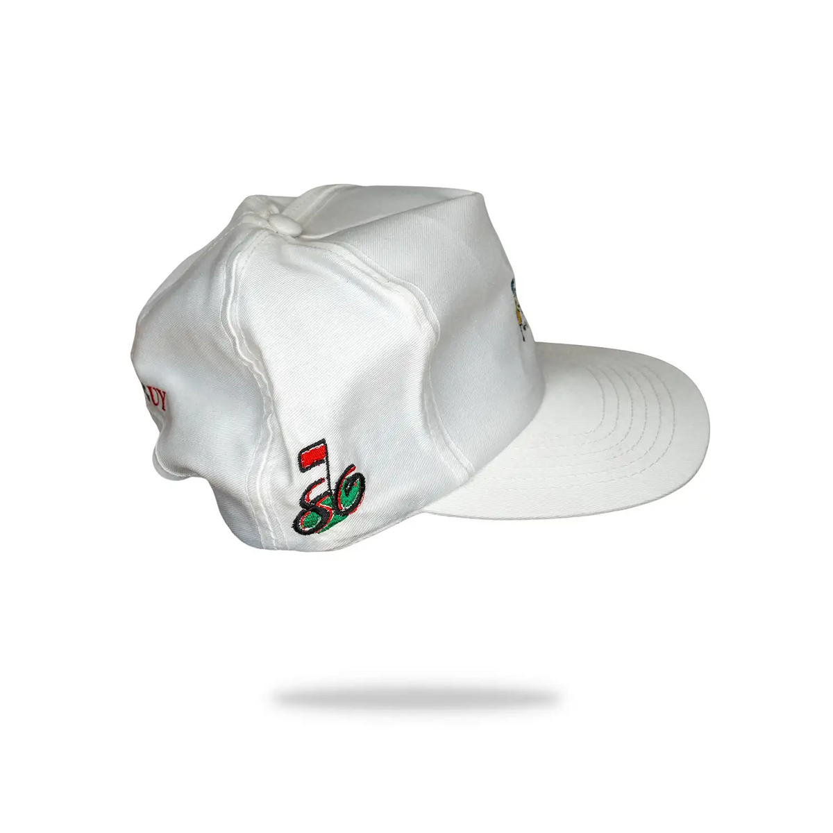 Vintage Stick Guy Golf Hat - High Crown angle 2