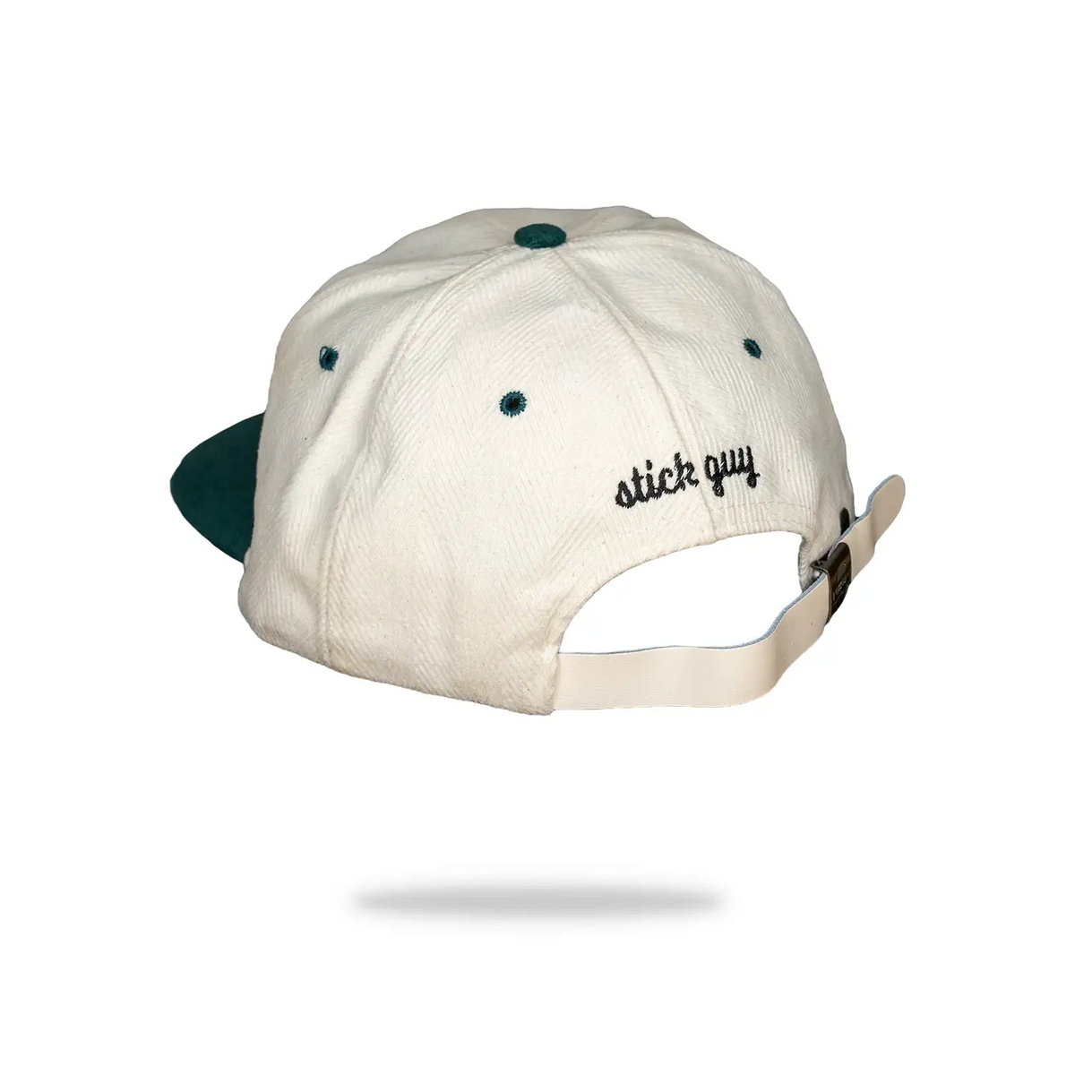 Vintage Stick Guy Golf Woven Hat back