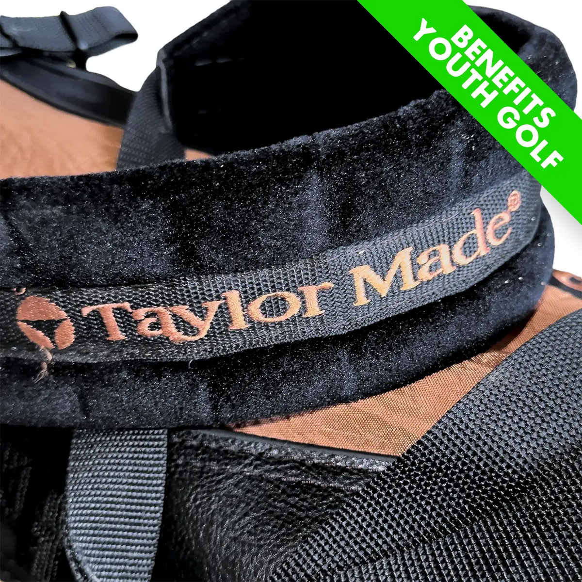 Vintage TaylorMade Burner Golf Bag close up 2