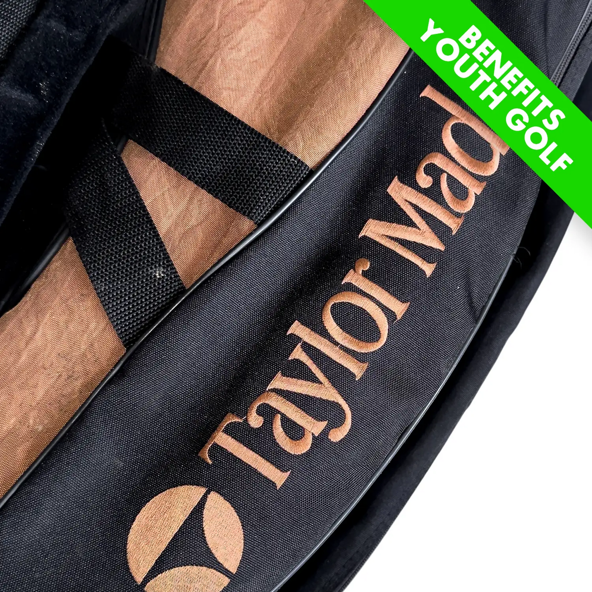 Vintage TaylorMade Burner Golf Bag close up