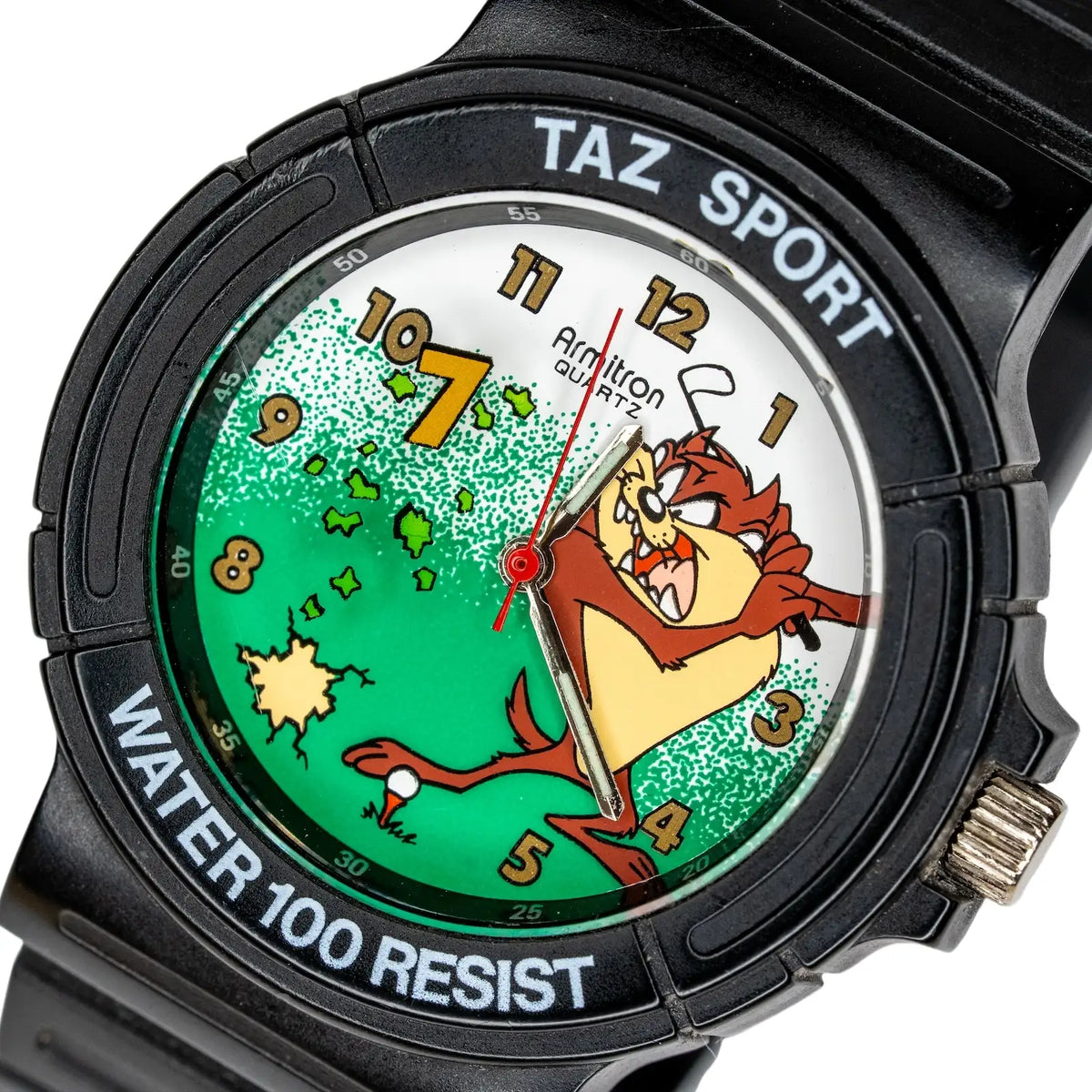 Vintage Taz Looney Tunes Golf Watch