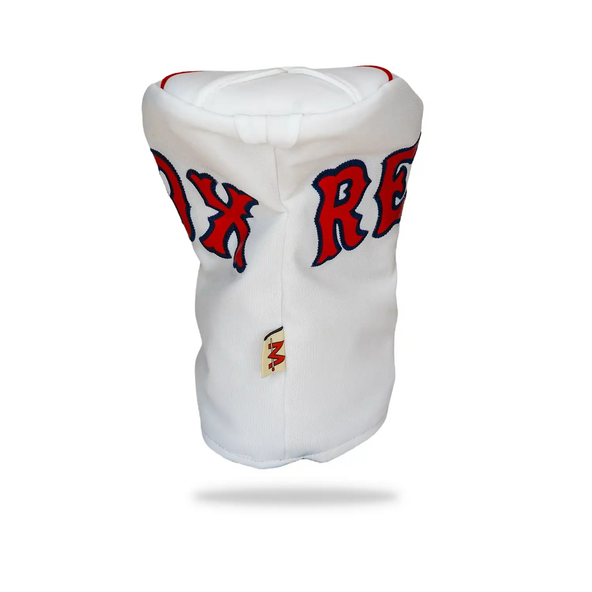 white boston red sox jersey golf driver headcover back 2
