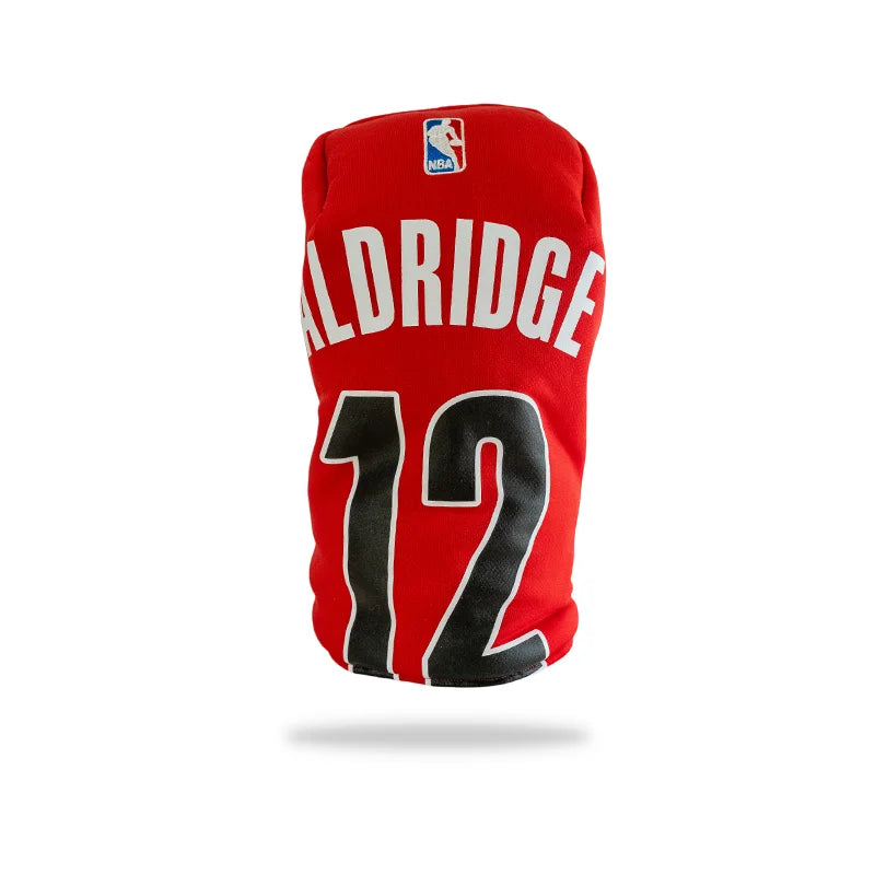 portland trail blazers golf headcover 8 red lamarcus aldridge front