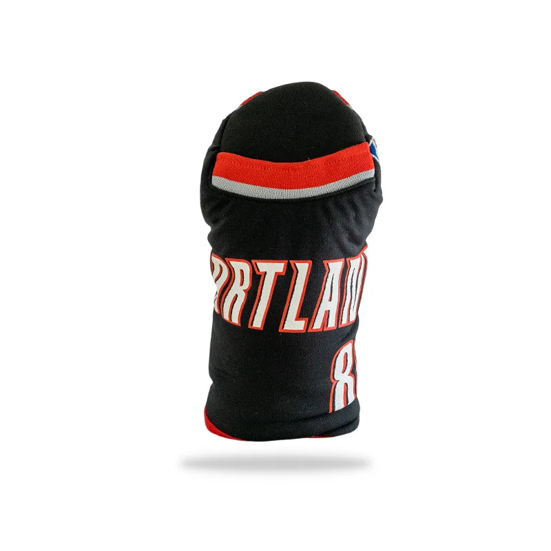 portland trail blazers wood hybrid golf headcover 5 black nicolas batum front