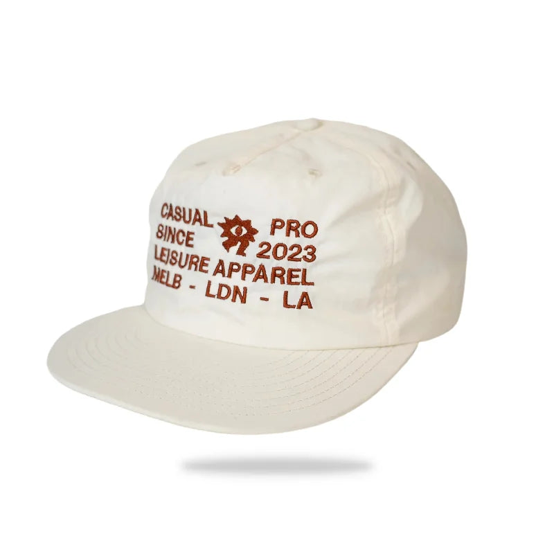 casual pro hat cream side