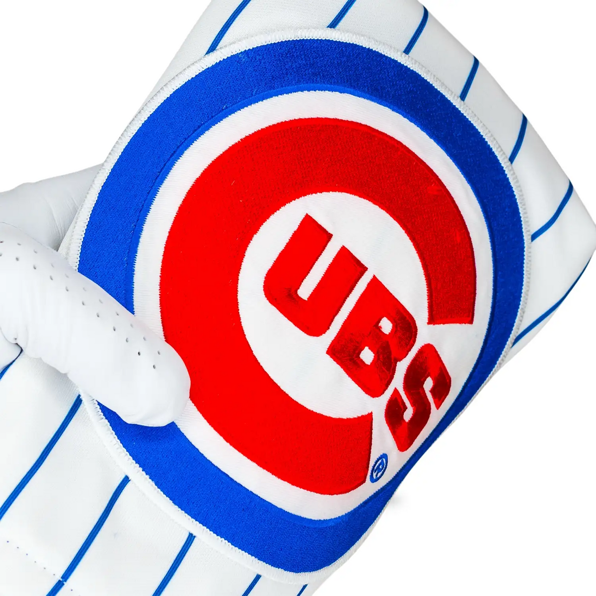 chicago cubs baseball jersey golf driver headcover close up