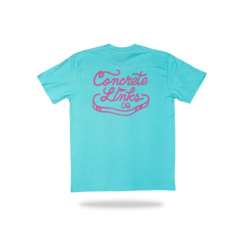 concrete links logo sky front shirt