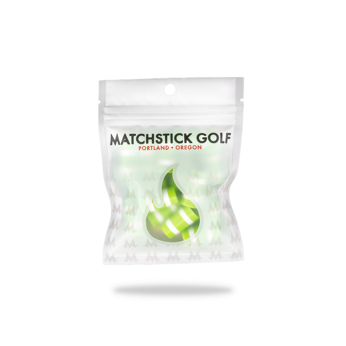 key lime pie green and white golf club ferrules packaging