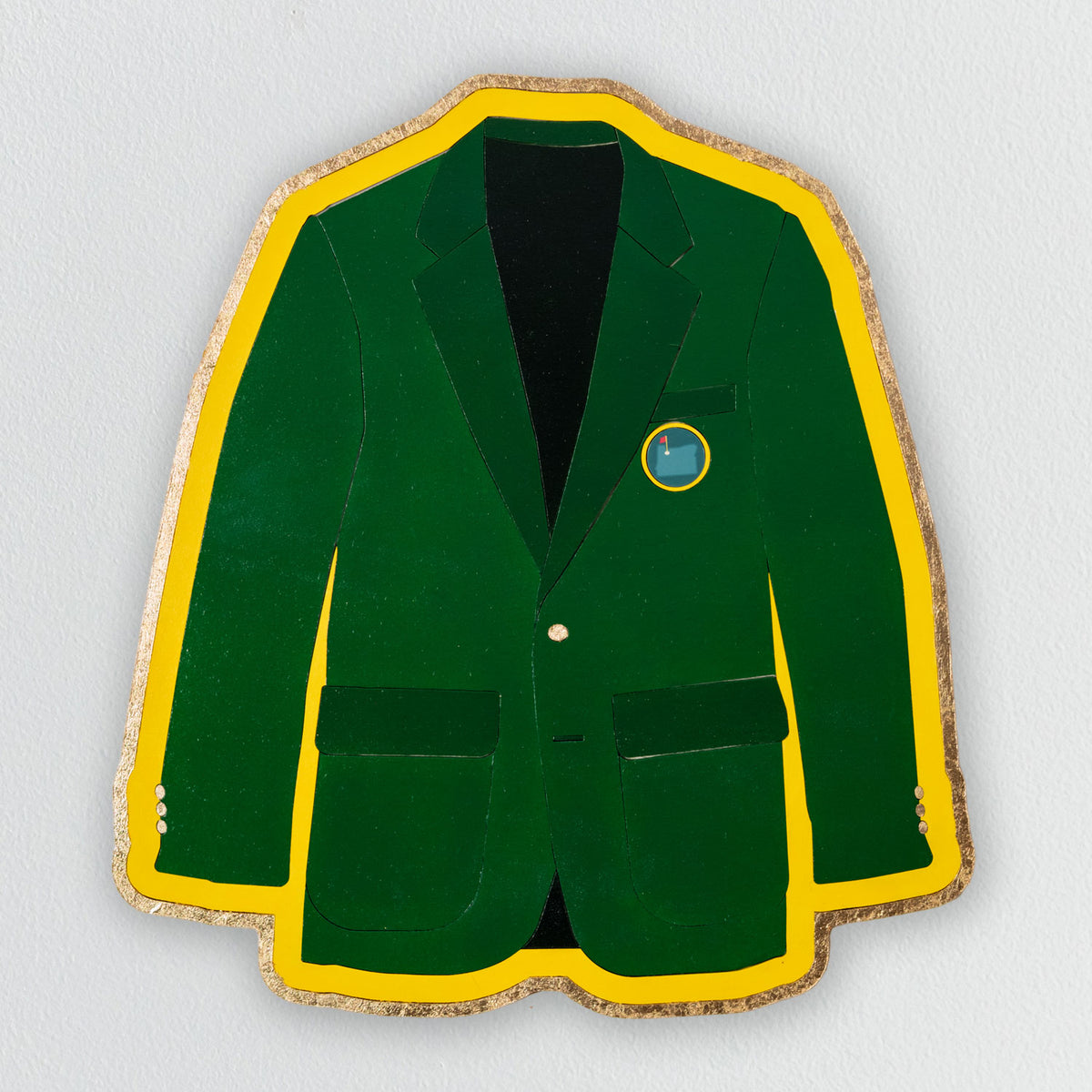 Green Jacket Golf Wall Art