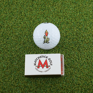 old fashioned with cigar golf ball marker grass golf ball packaging video