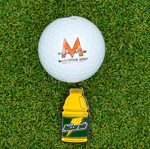 new orange putterade gatorade golf ball marker video