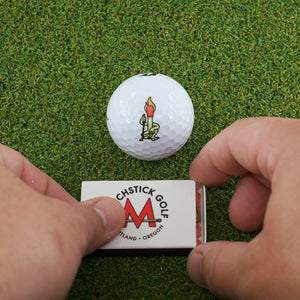 putterade golf ball marker gatorade red fruit punch grass golf ball packaging video