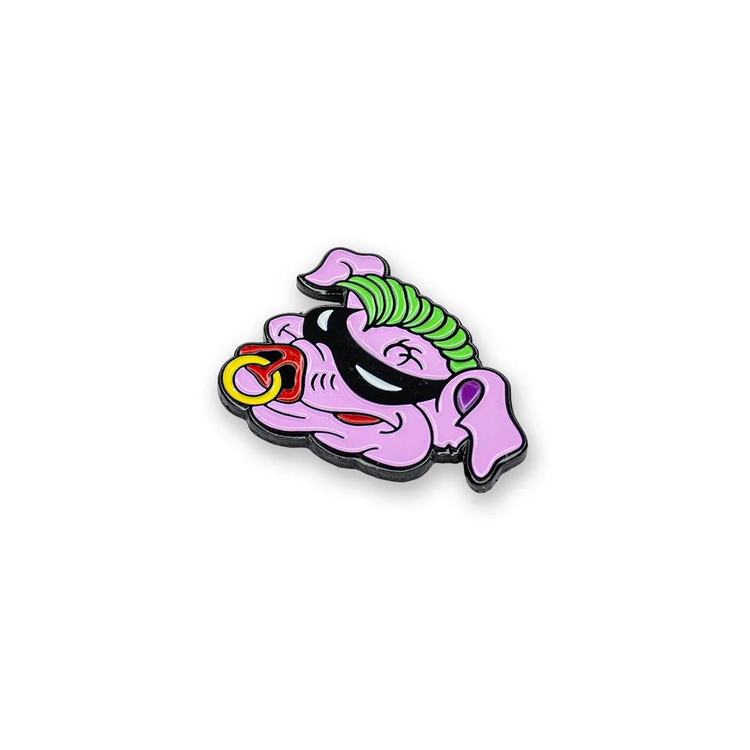 punk pig liz breed tattoo golf ball marker angle