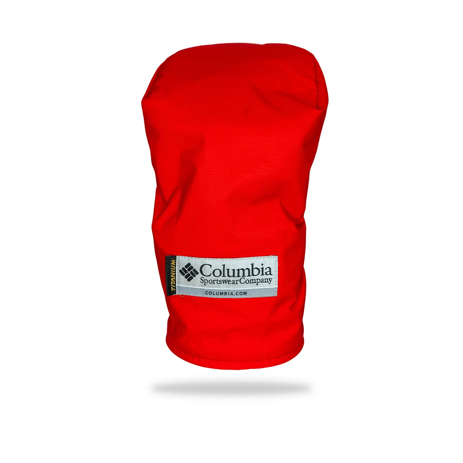 Red Rain Jacket Driver Headcover front