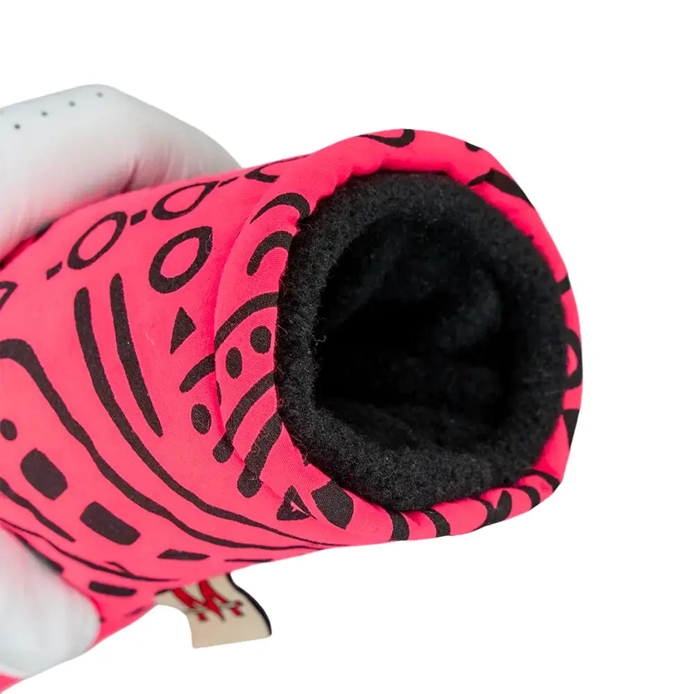 Pink Squiggle Wood Headcover No. 1 interior