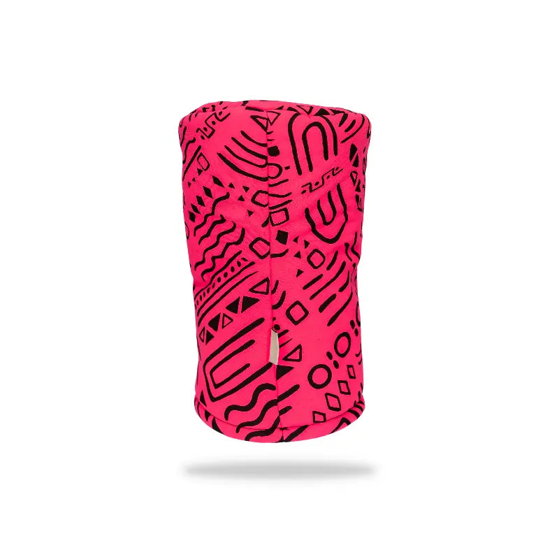 Pink Squiggle Driver Headcover No. 2 back