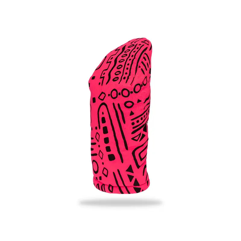 Pink Squiggle Wood Headcover No. 2 right