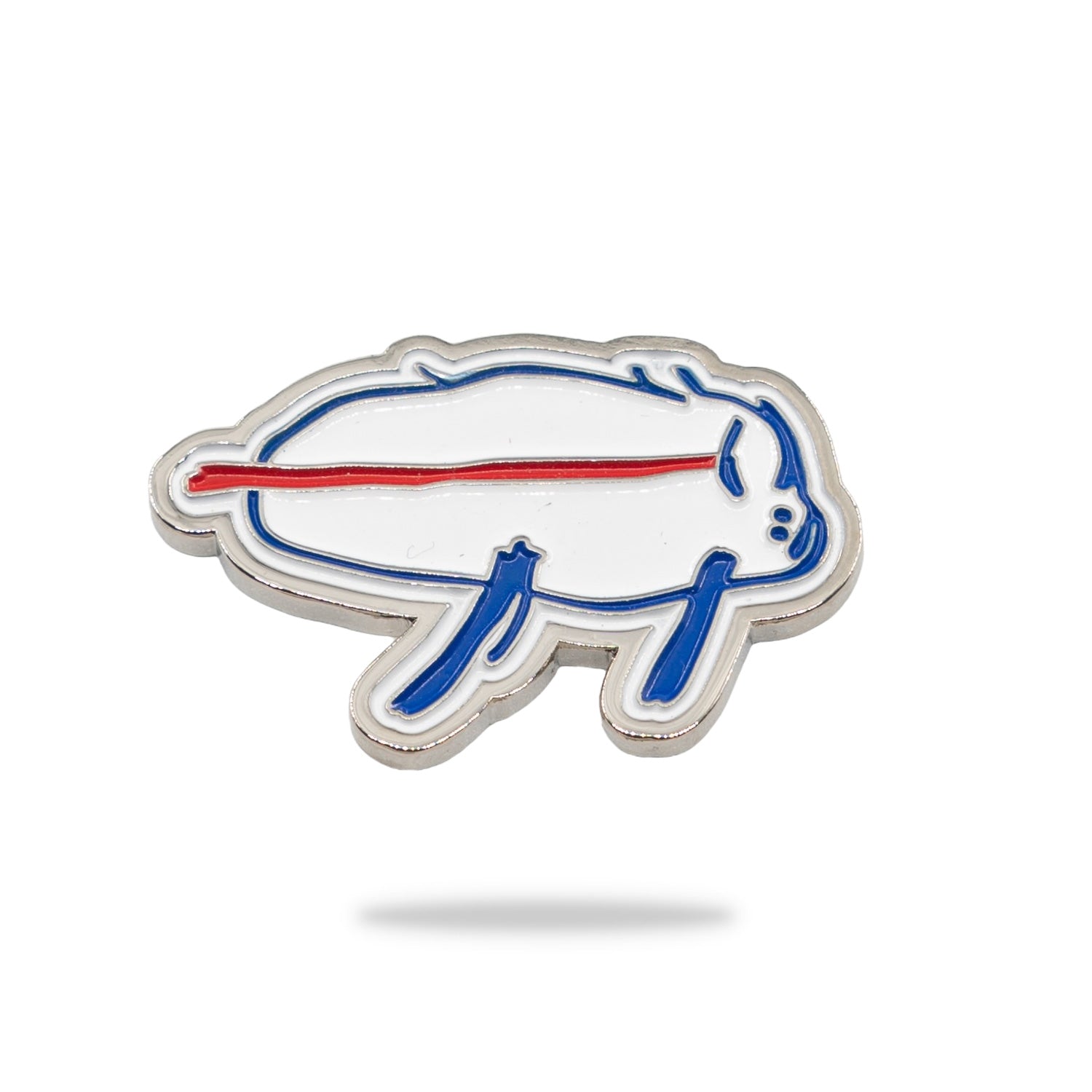 josh allen buffalo bills logo drawing golf ball marker main product photo